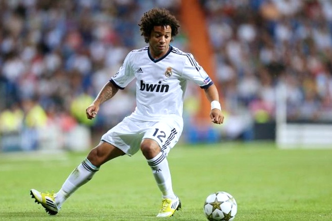 Marcelo, laterale sinistro del Real Madrid